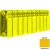 Биметаллический радиатор Rifar Base 200 - 12 секций желтый