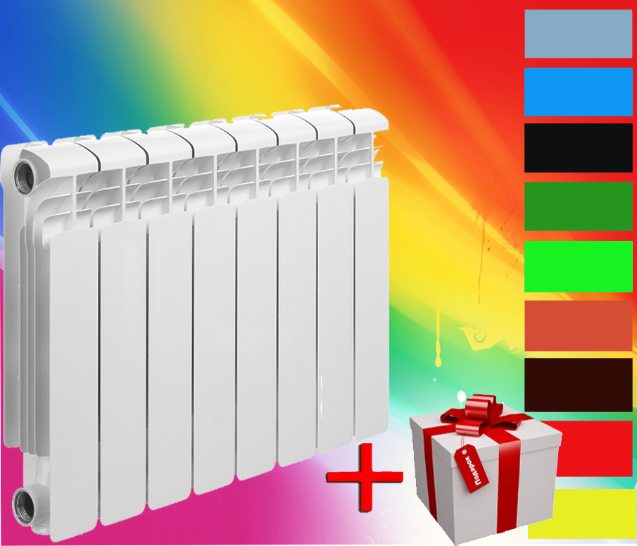 Цветные радиаторы Rifar Alum 500