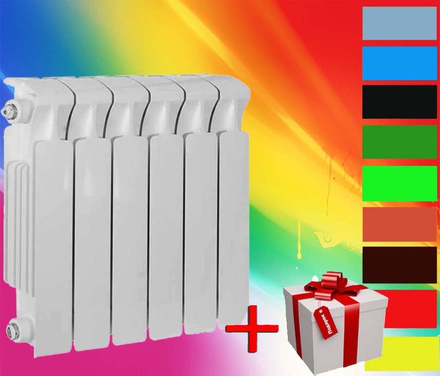 Цветные радиаторы Rifar Monolit 500
