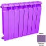 Алюминиевый цветной радиатор Rifar Alum 500 6 секции фиолетовый