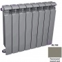 Алюминиевый цветной радиатор Rifar Alum 350 14 секции серый