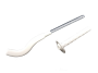 Кронштейн радиатора анкерный белый с полимерным покрытием 180 мм