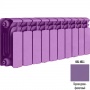 Биметаллический радиатор Rifar Base 200 - 4 секции фиолетовый